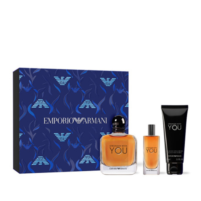 STRONGER WITH YOU EAU DE TOILETTE GIFT SET Perfumes FLACON 100 ML