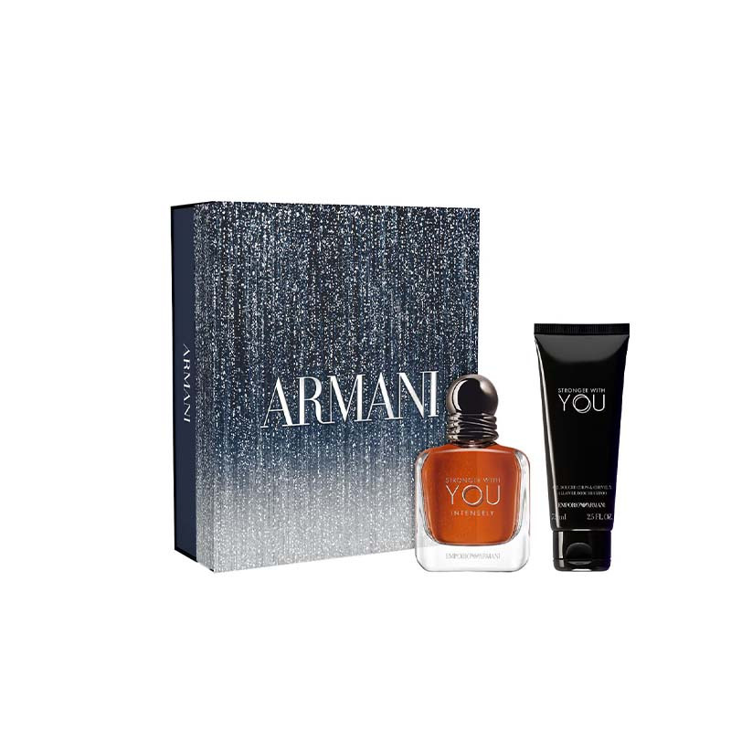 STRONGER WITH YOU INTENSE GIFT SET Perfumes FLACON 50 ML